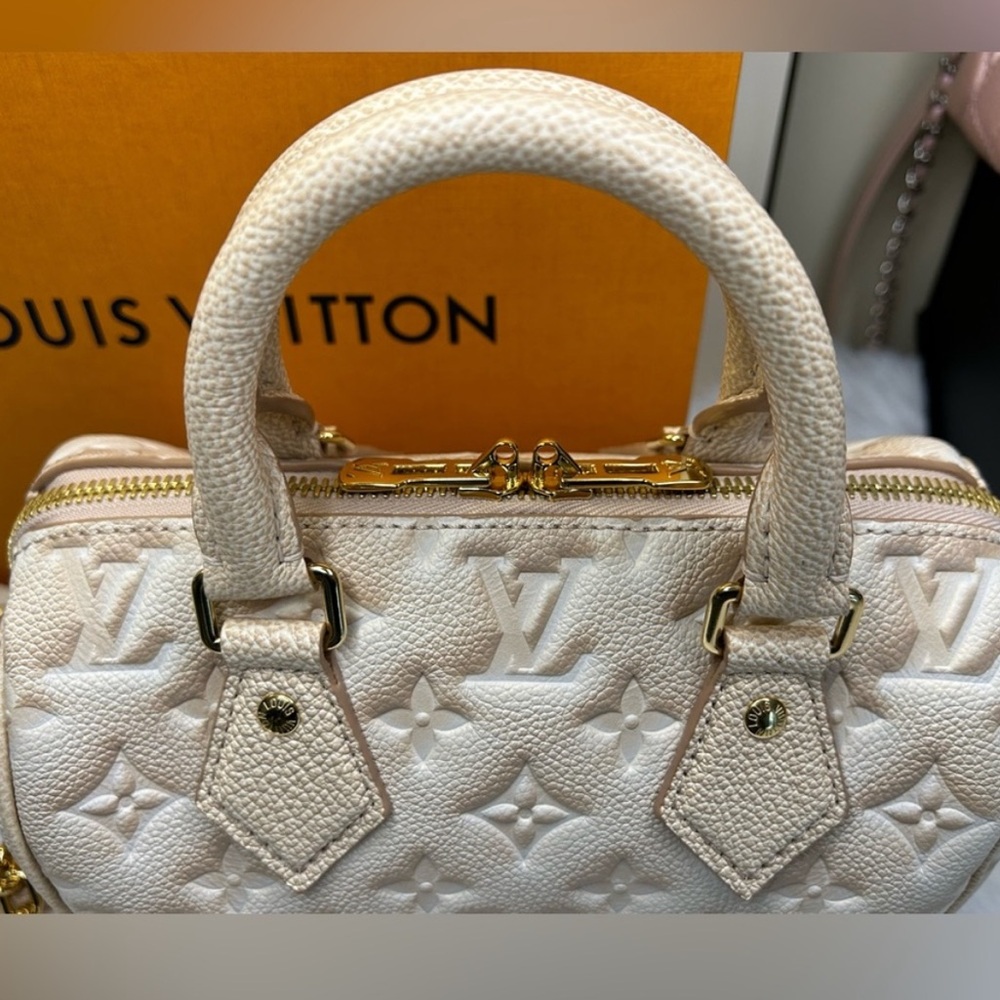 Louis Vuitton Empreinte monogram Stardust Speedy Bandouliere 20 top handle xbody - Picture 8 of 15